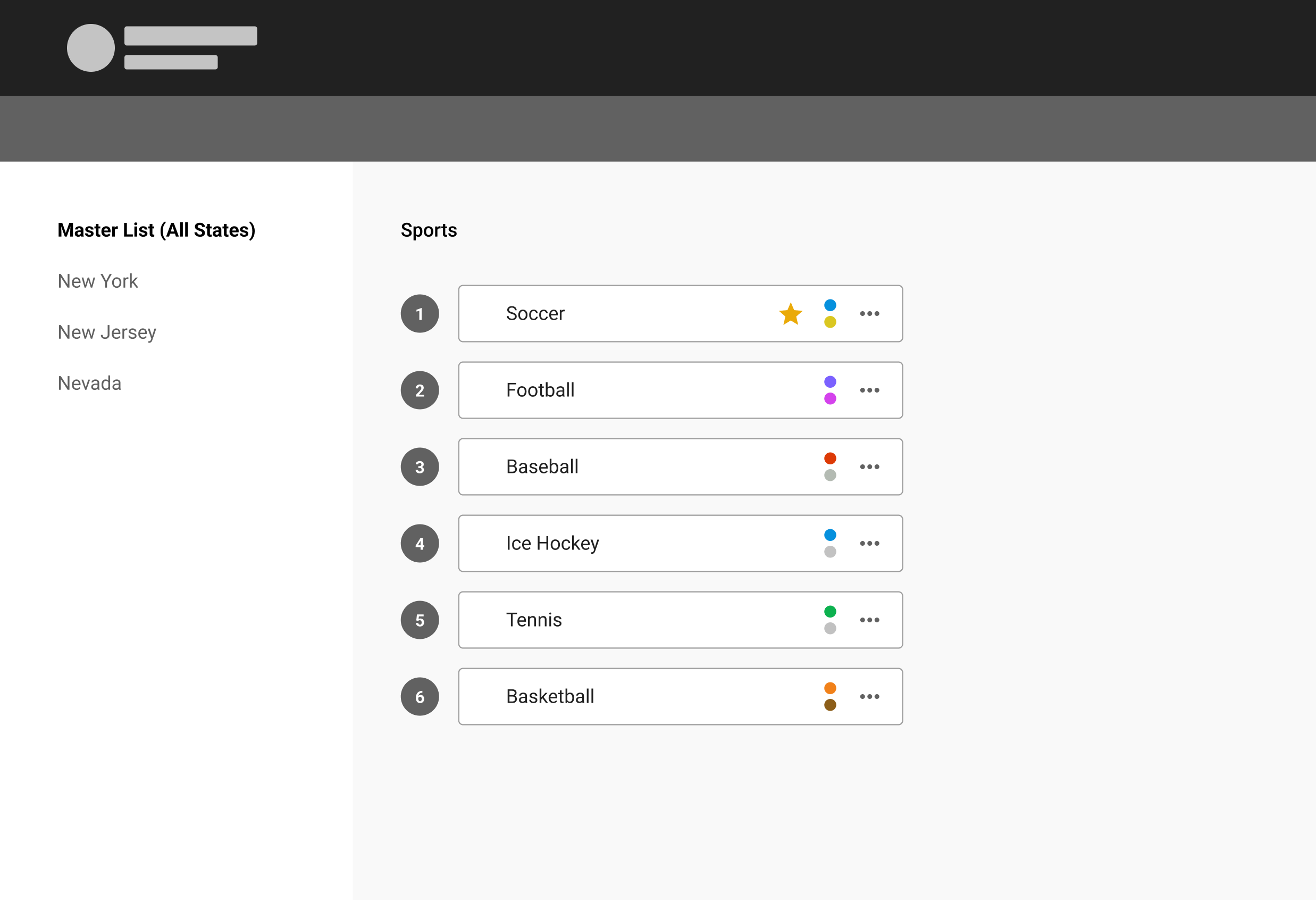 Sportsbook Display Tool screenshot